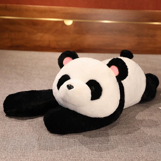 Almohada larga de peluche de panda gigante - Almohada corporal para abrazar