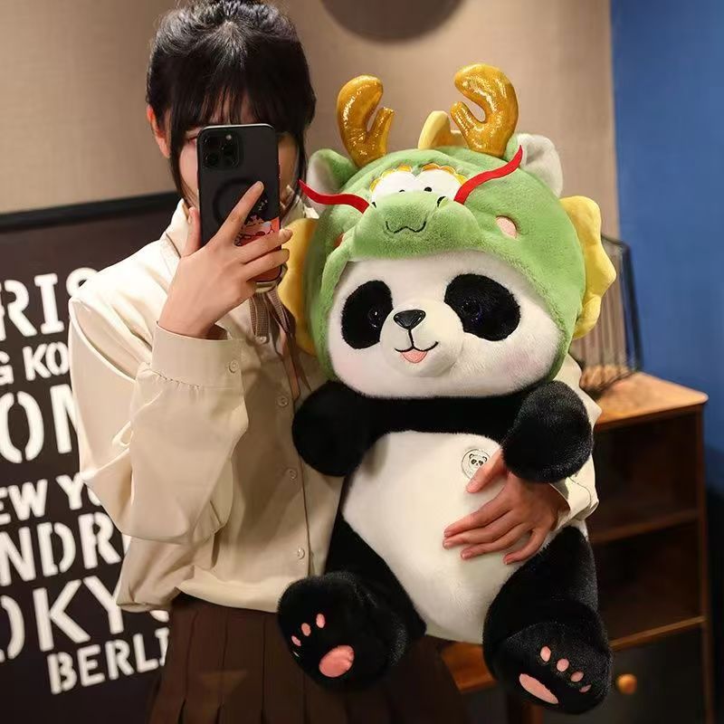 Dragon Panda Plush Toy - Cute Stuffed Animal