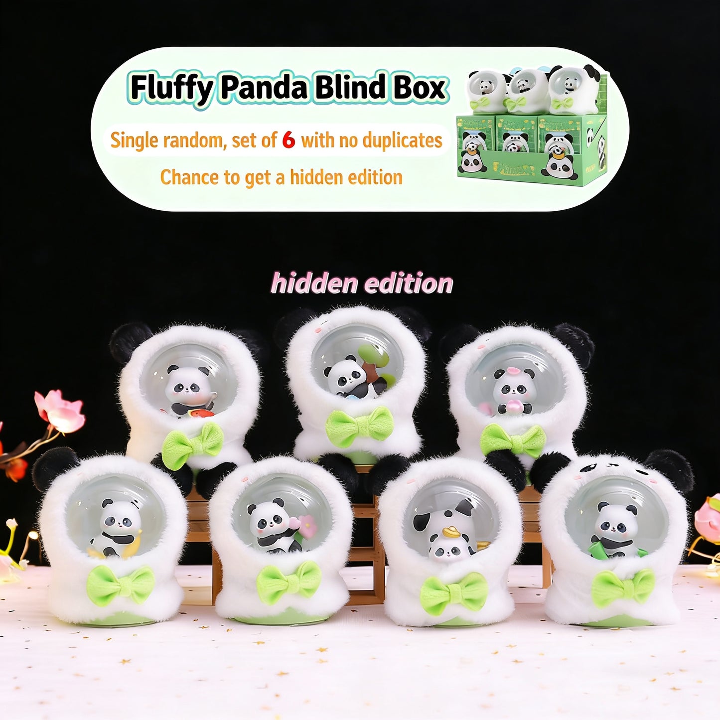 Fluffy Panda Blind Box